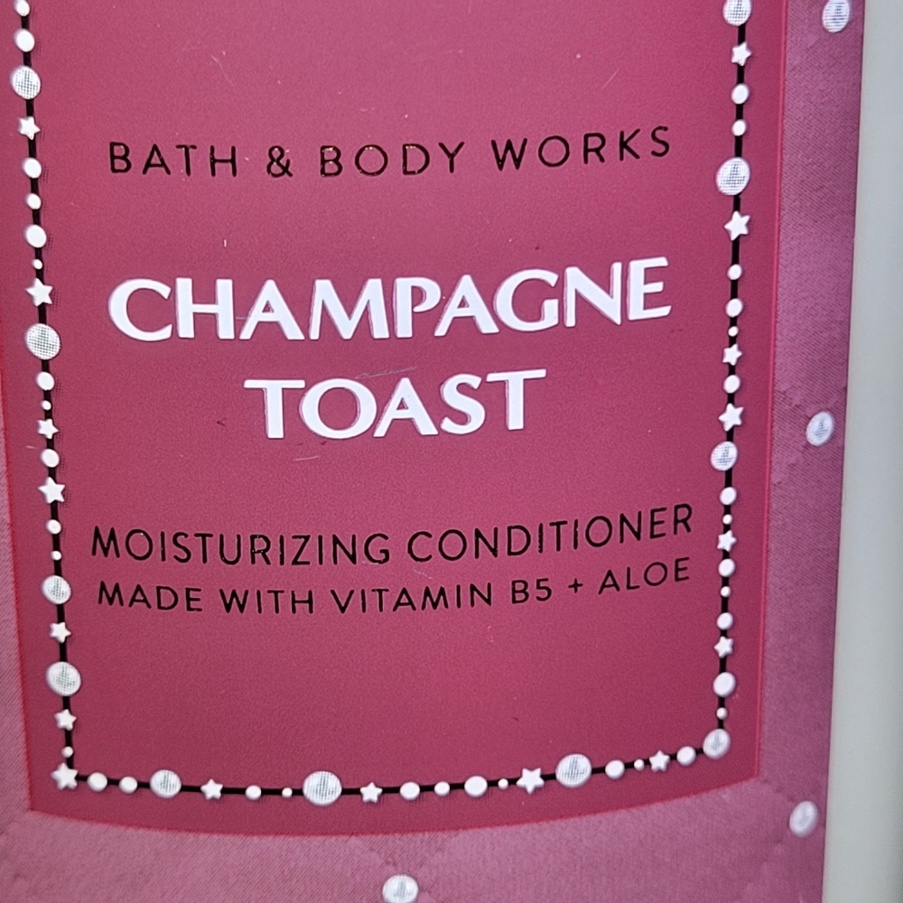 New Champagne Toast Bath & Body Works Moisurizing Shampoo & Conditioner - Picture 2 of 6